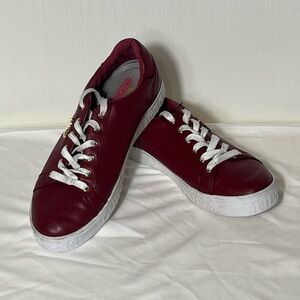 Guess Women’s Shoes Loven 10M Red Casual and Fashion Low Top